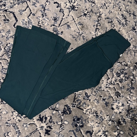 Align High Rise Mini Flare Pants 32” Green Jasper - Picture 3 of 3